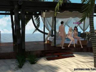 Willy D on Beach: 2 Nude Ladies - S2 E2