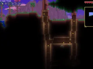 Terraria #1 - Seth & Pinky Fierce Fight Scene