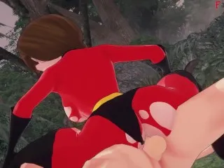 Incredibles - Elastigirl's Hardcore Scene