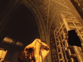 Serana's Friend Fucked by Her Dad