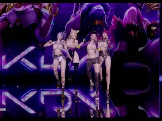 [Stellar's Epic K-Pop Striptease] - Ahri, Akali, Kaisa, Evelynn, Seraphine & KDA