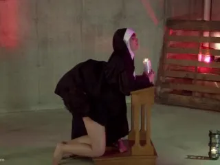 Sexy Nun & Priest in Religious Roleplay