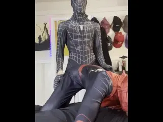 Spider-Man Fucks Spider-Girl in Debut B/G Scene