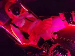 Pixxl Fucks Machine to Orgasmic Bliss