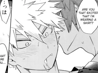 Bakugo x Kirishima: Passionate Rivalry