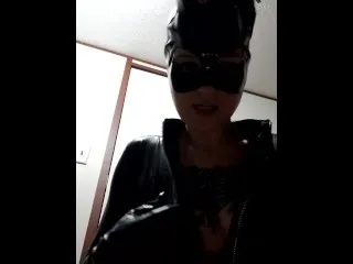 CatWoman Humiliates, Detains & Spits - Hardcore Teaser Clip