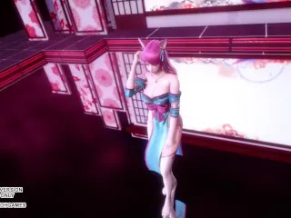 [MMD] IU - Lilac Spirit Hentai: Leagues of K-Pop Dance (Uncensored)