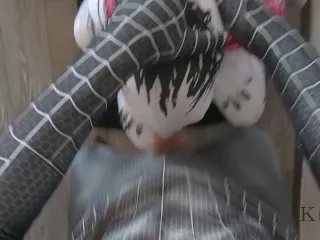 Gwen Stacy Venom Deepthroat Fucked (Cosplay, Intense Gagging & Spit)