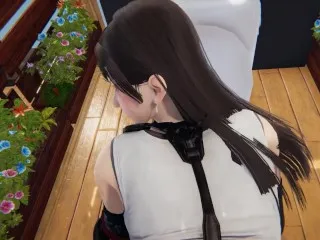 Tifa's Orgasmic POV - Close-up FF7 Pussy Licking