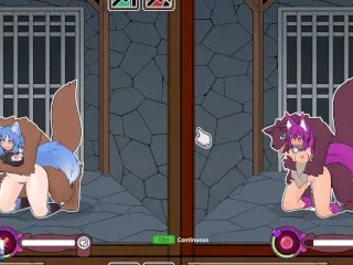 Monster Girls Animated Werewolf Fuckfest