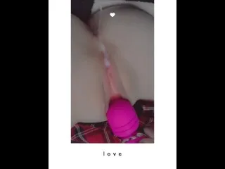 Goth Babe's Intense Squirting Orgasm Montage