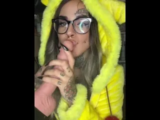 Otaku Slut Loves Pikachu