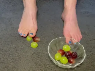 Grapes & Toe Torture Play