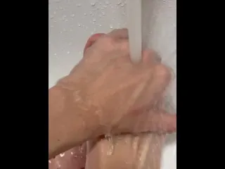 Washing Big Toes - Intense Foot Fetish