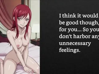 [FayGrey x Mistress Erza #473] - Intense Cuckold Play 💦❤️ (Optional NTR)