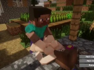 Minecraft XXX Porn Parody: All Scenes V0.1