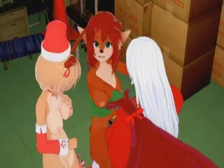 (Santa Claus 3D Hentai Furry Sex)