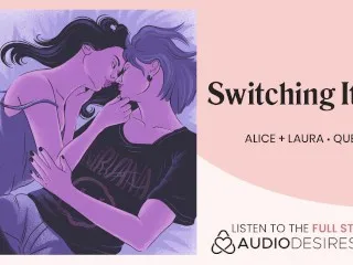 [Lesbian Switch Role][ASMR][Women] Audio Porn - Top Bottom Reversed