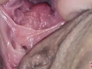 Huge Closeup Inside & Outside Pussy