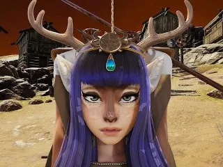 Viking Village XXX - Deer-Girl Freyja [Ultra 4K, 3D, NSFW]