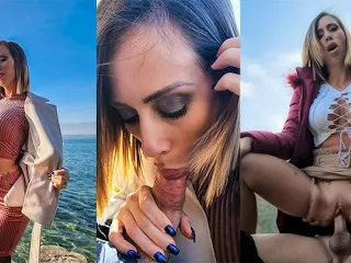 Littleangel84 - Risque Lake Geneva Pipeline, Rural Swiss Creampie