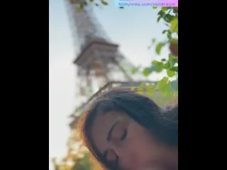 Eiffel Tower Blowjob - Intense Rendezvous