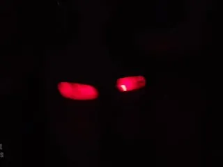 Dancing with Glowing Tits