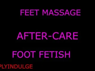 Foot Worship: AFTER-CARE Praises Feet (Roel-Play Audio)