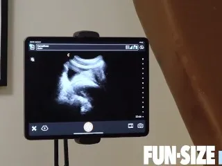 Doctor Shows Off Bare Cock with Ultrasound on Boy