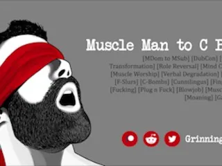 [Audio] Muscle Male Transformed into Submissive Boy