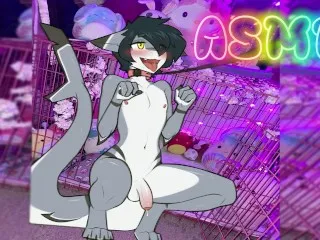 Secret Prostate Stimulation ASMR Furry Femboy