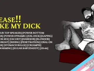 [XXX] Top Demands Your Mouth on Huge Cock