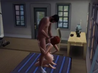 Elsa Dominates Husband: Hardcore FemDom Sex Story - Sims 4