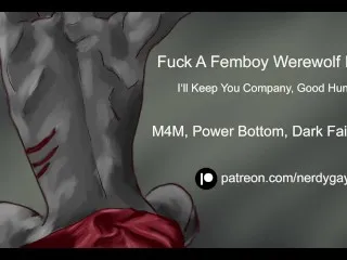 Femboy Werewolf Hunter Fucked!