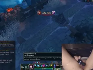 League EGirl Masturbation Gameplay