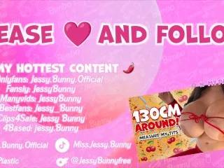 Jessy Bunny: Mega Tits & Big Measure - 5ft Circumference