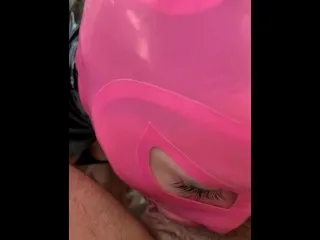 Insanely Latex Throatfucking