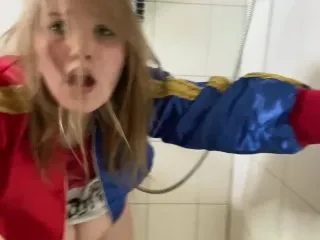 HarleiQuinn Bbw - Shower Pre-Dildo Orgasm