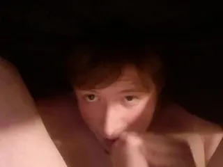 Solo Self-Orgasm Blowjob