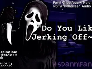 Halloween NSFW - Ghostface Fem! Tempts You [JOI] Cock Tease 【F4M】