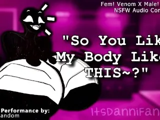 Female Venom NSFW Roleplay, Big Tits Jerkoff [F4M]