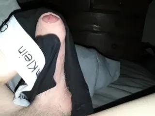 Brit Twink Spunks In Bed