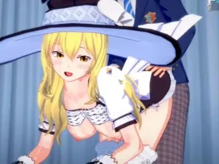 Touhou Marisa Kirisame 3DCG Anime Video (Hentai Game Koikatsu!)