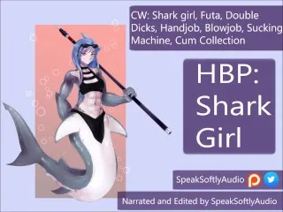 Double Dicked Futa Shark Girl Fucked & Sucked Hard