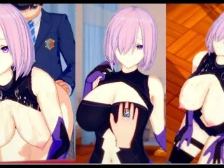 【EROGE KOIKATSU 3DCG ANIME】FGO Mashu Kyrielight Fate [Hentai Game]