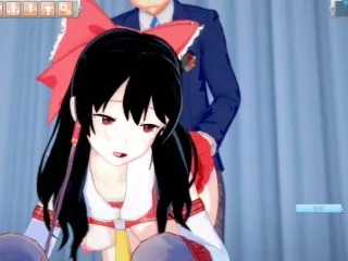 Touhou Reimu Hakurei 3D Anime Porn Video (Koikatsu)