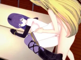 3D Futa Priestess vs Goblin Slayer Witch - Hentai