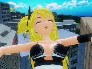 Giantess MMD - Monster Sized, Bubblegum Bang