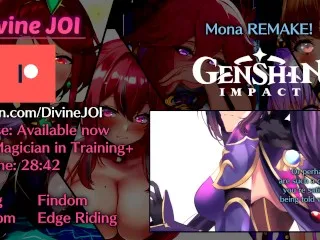 Mona's Hentai JOI, Genshin Impact Remake - Patreon Preview