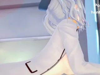 Kankore Kashima - Classroom 3D Hentai Striptease